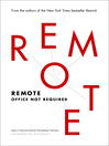 Cover image for Remote